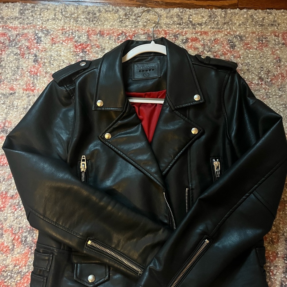 Blank NYC Vegan Leather Biker Jacket